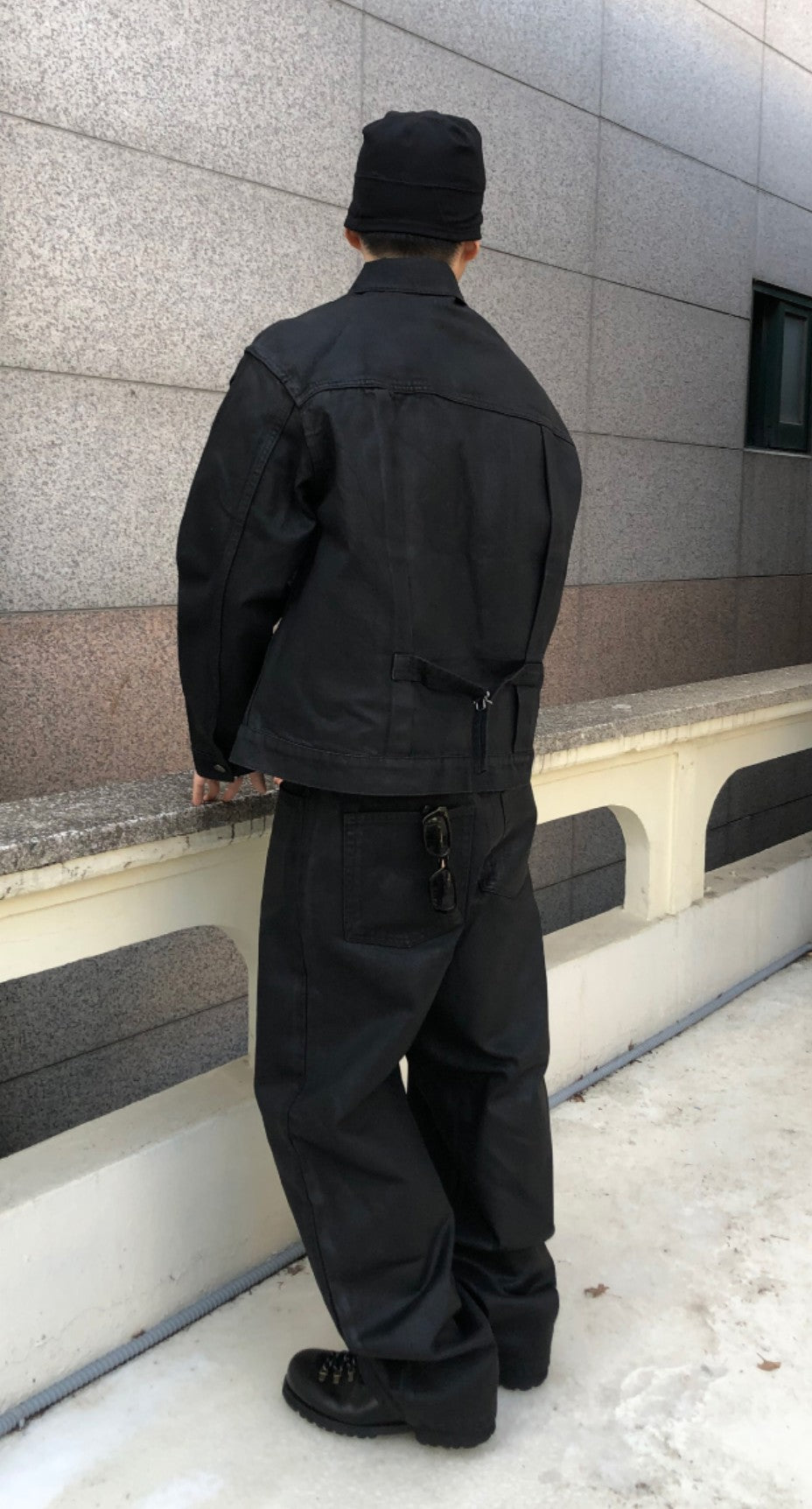 Midnight Rivet Waxed Jacket