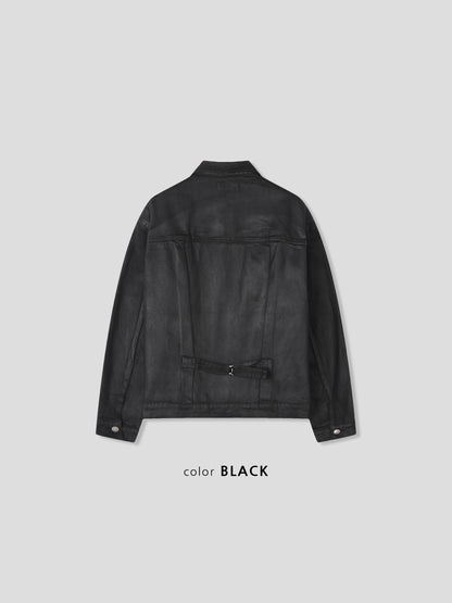 Midnight Rivet Waxed Jacket