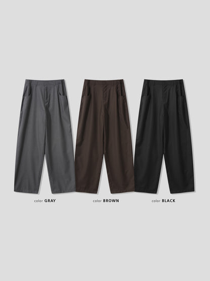 Soft Drape Pintuck Slacks