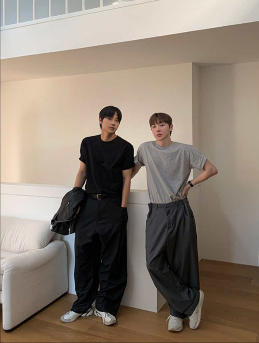 Soft Drape Pintuck Slacks