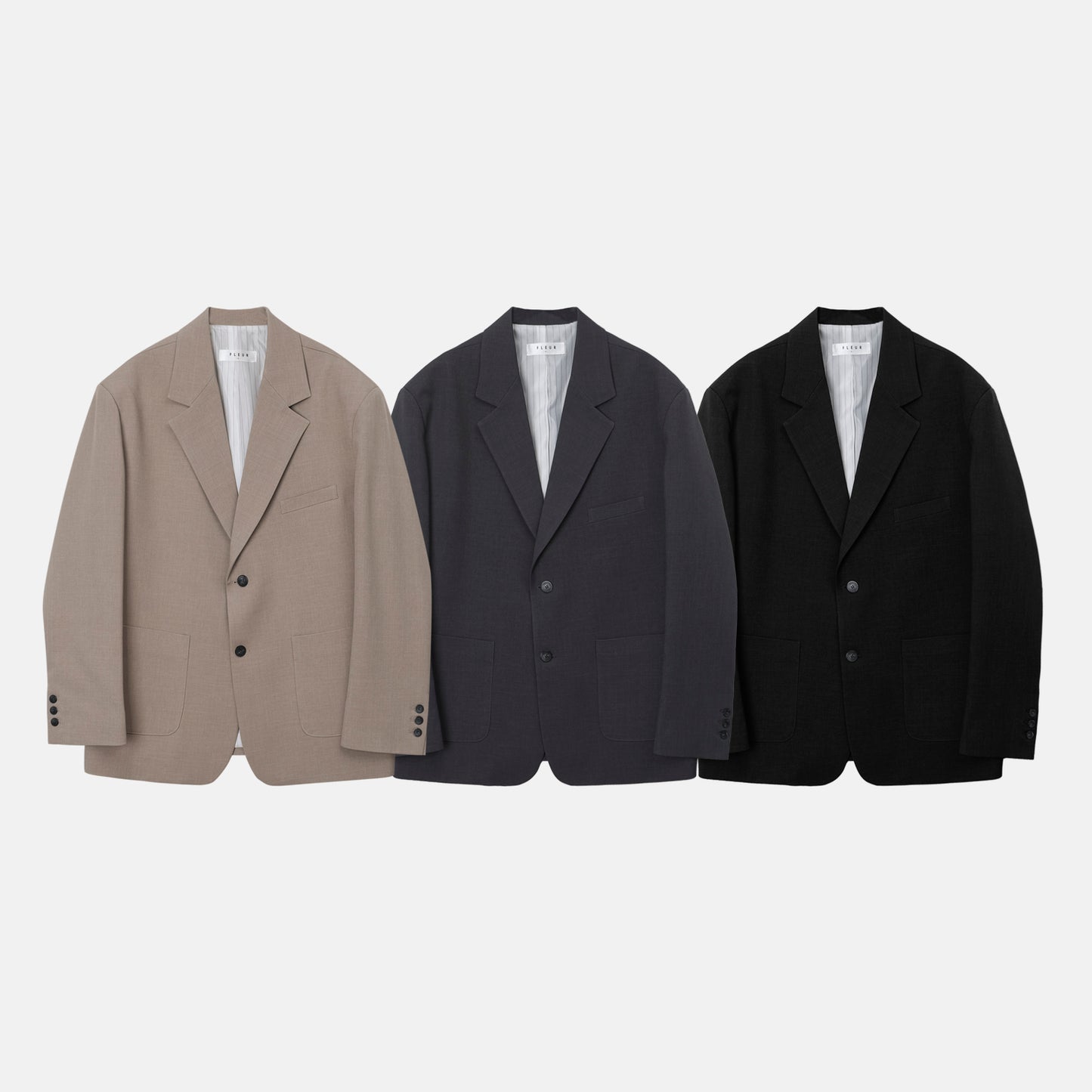 Minimal Drape Suit Setup