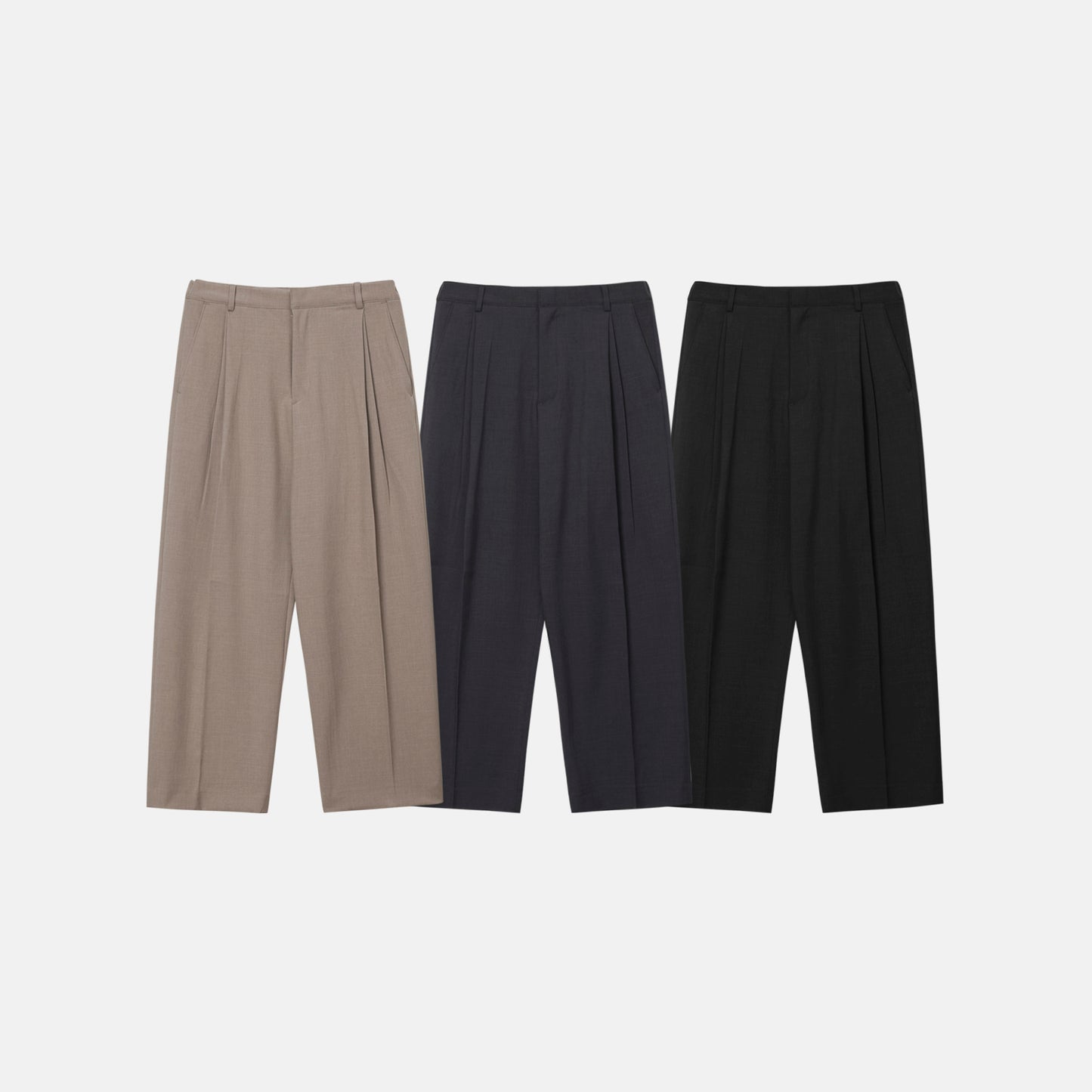 Minimal Drape Suit Setup