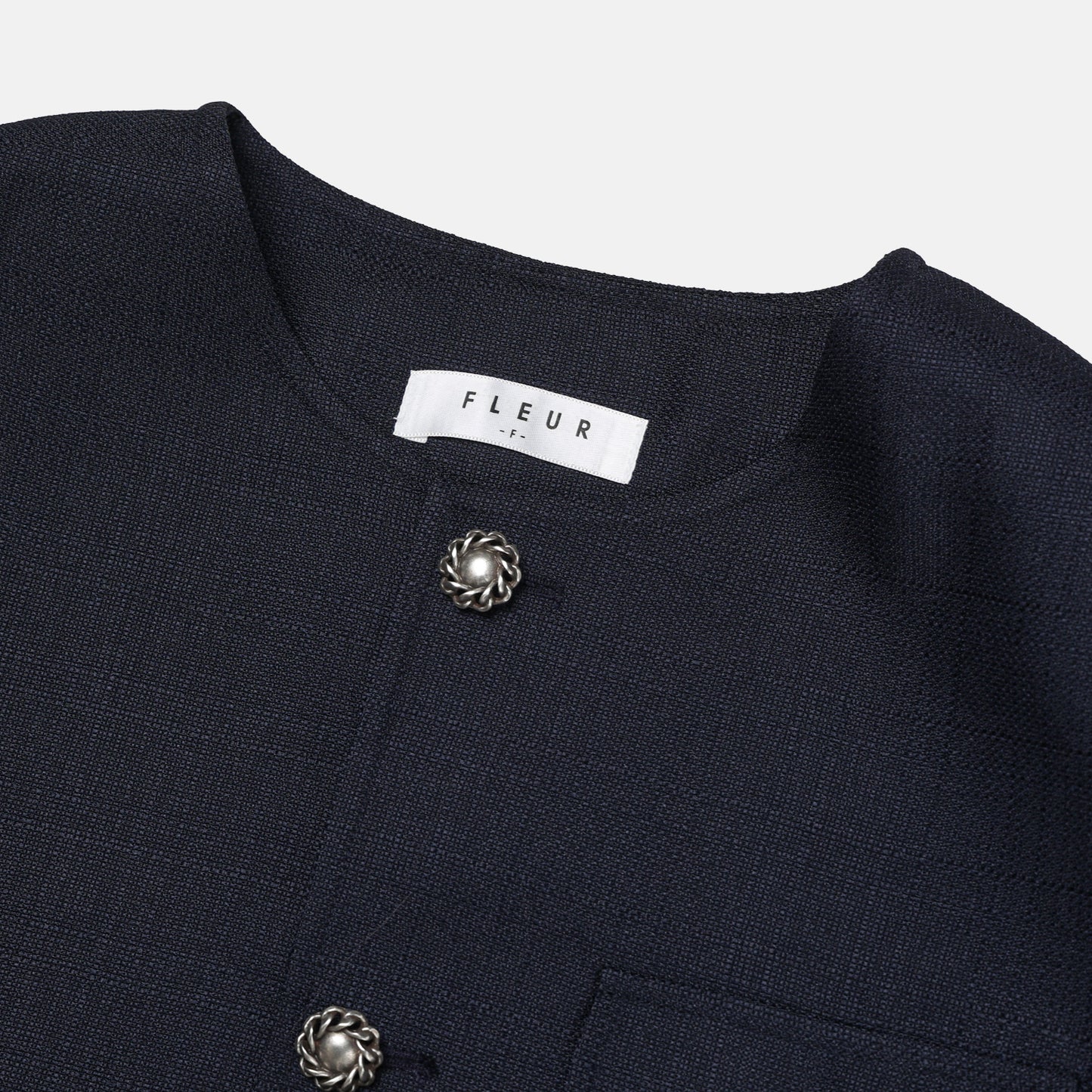 Urban Collarless Tailored Jacket