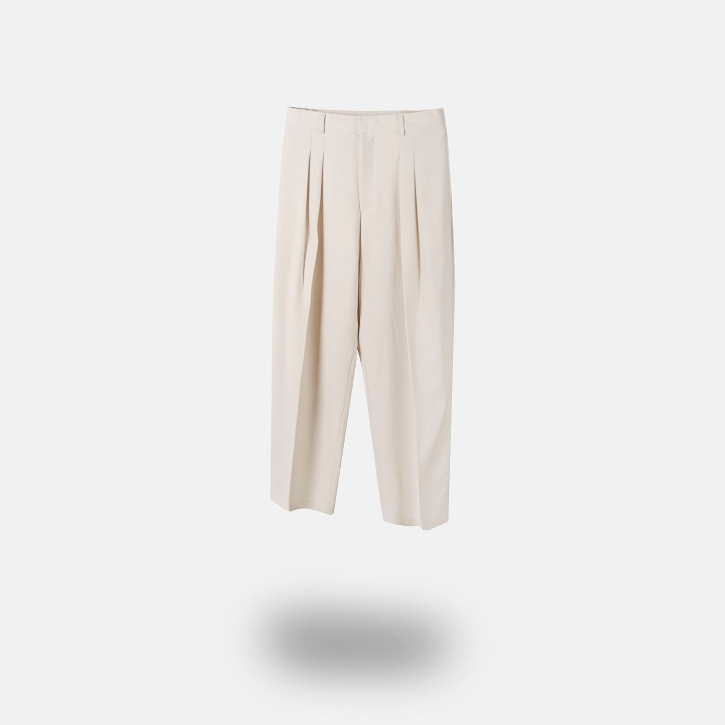 Classic Drape Two-Tuck Trousers