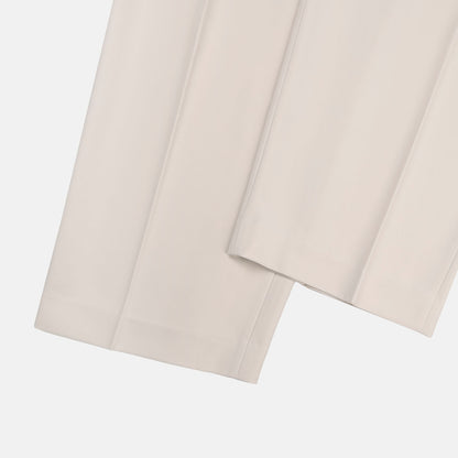 Classic Drape Two-Tuck Trousers