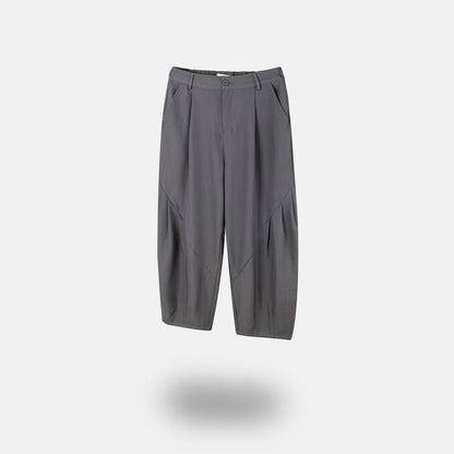 Tencel Curve Wide Trousers