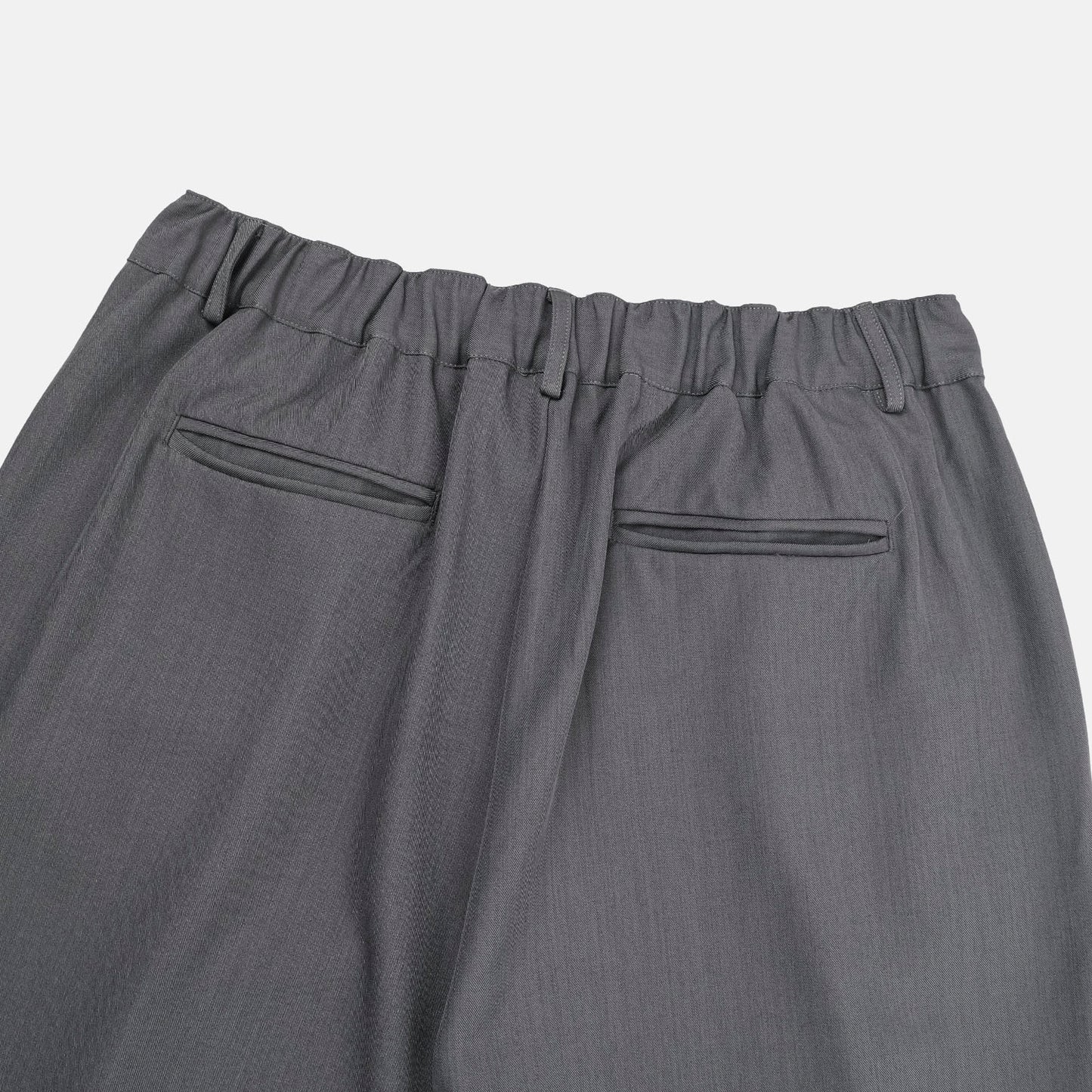 Tencel Curve Wide Trousers