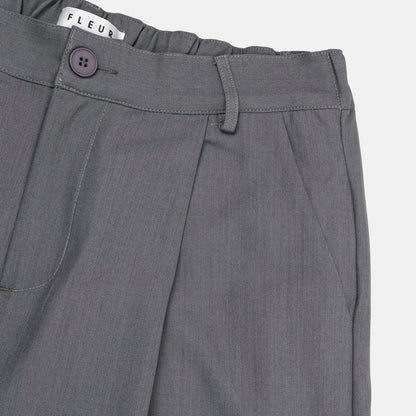 Tencel Curve Wide Trousers