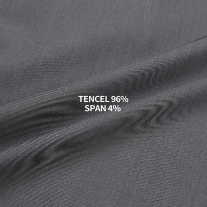 Tencel Curve Wide Trousers