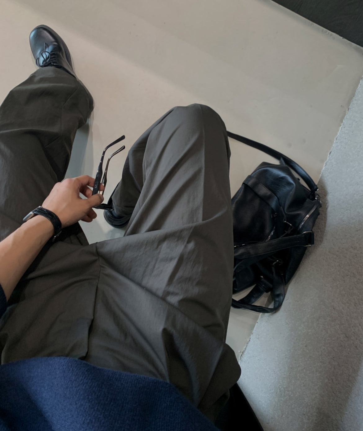 Soft Volume Tailored Slacks