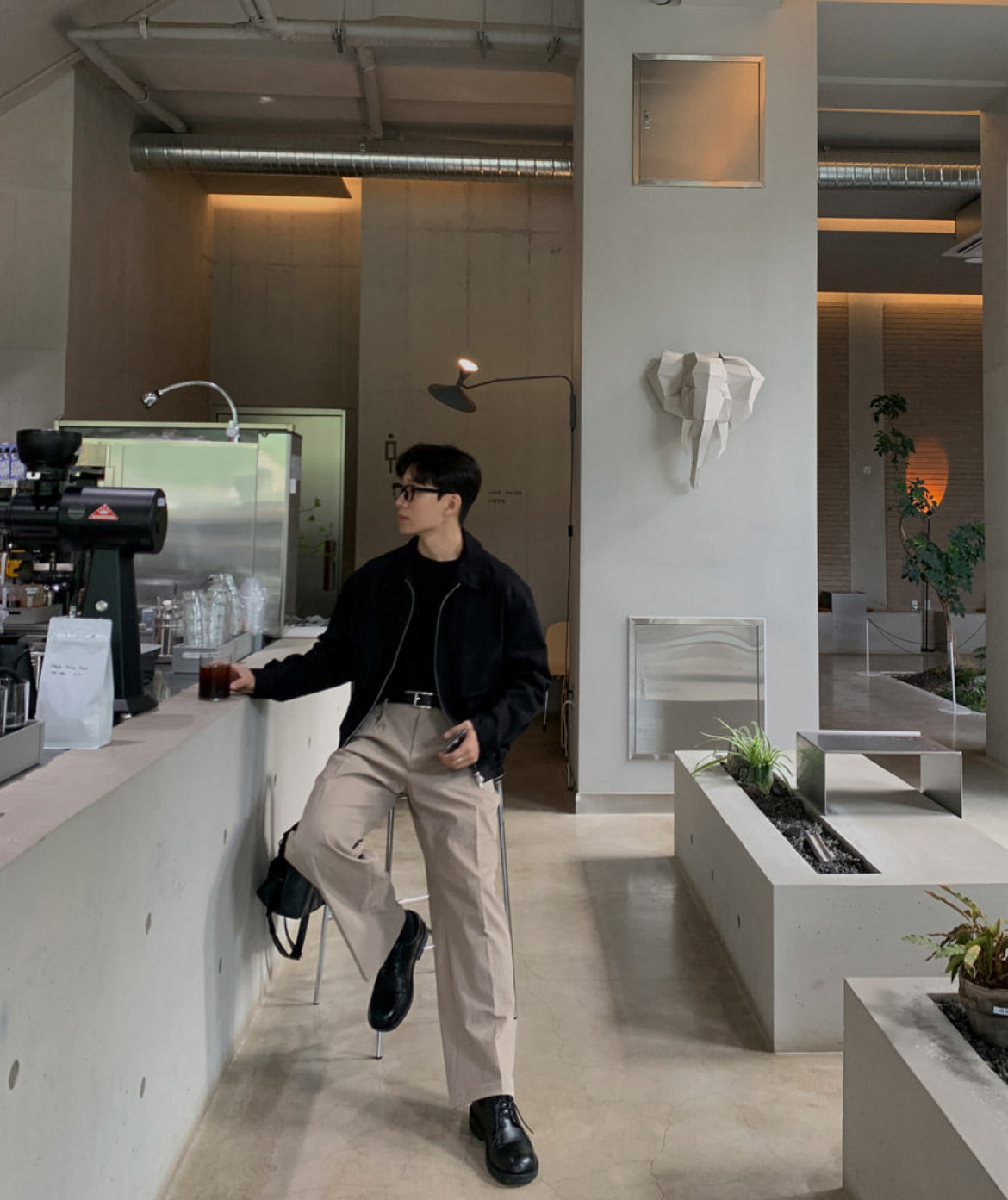 Soft Volume Tailored Slacks