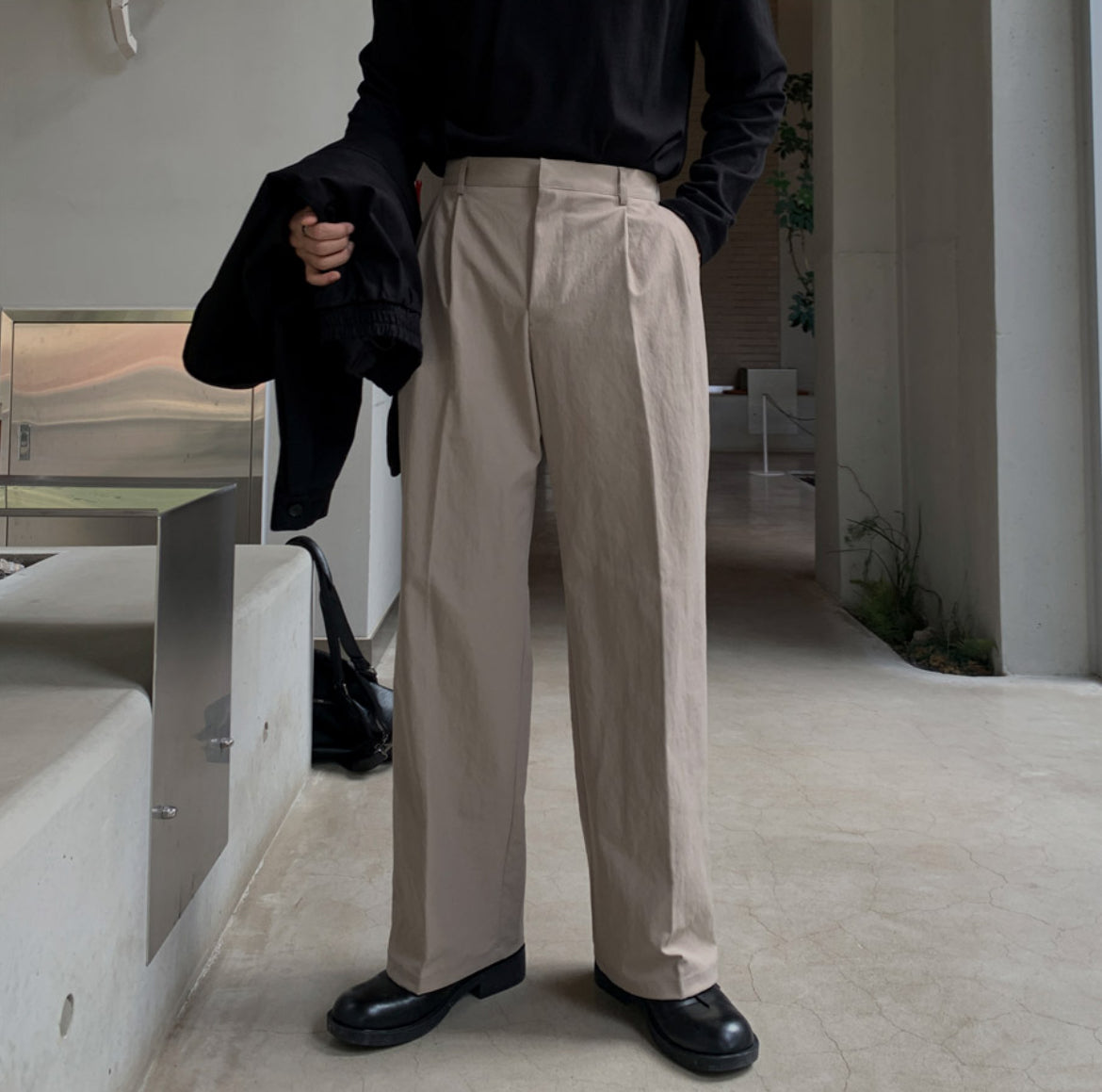 Soft Volume Tailored Slacks