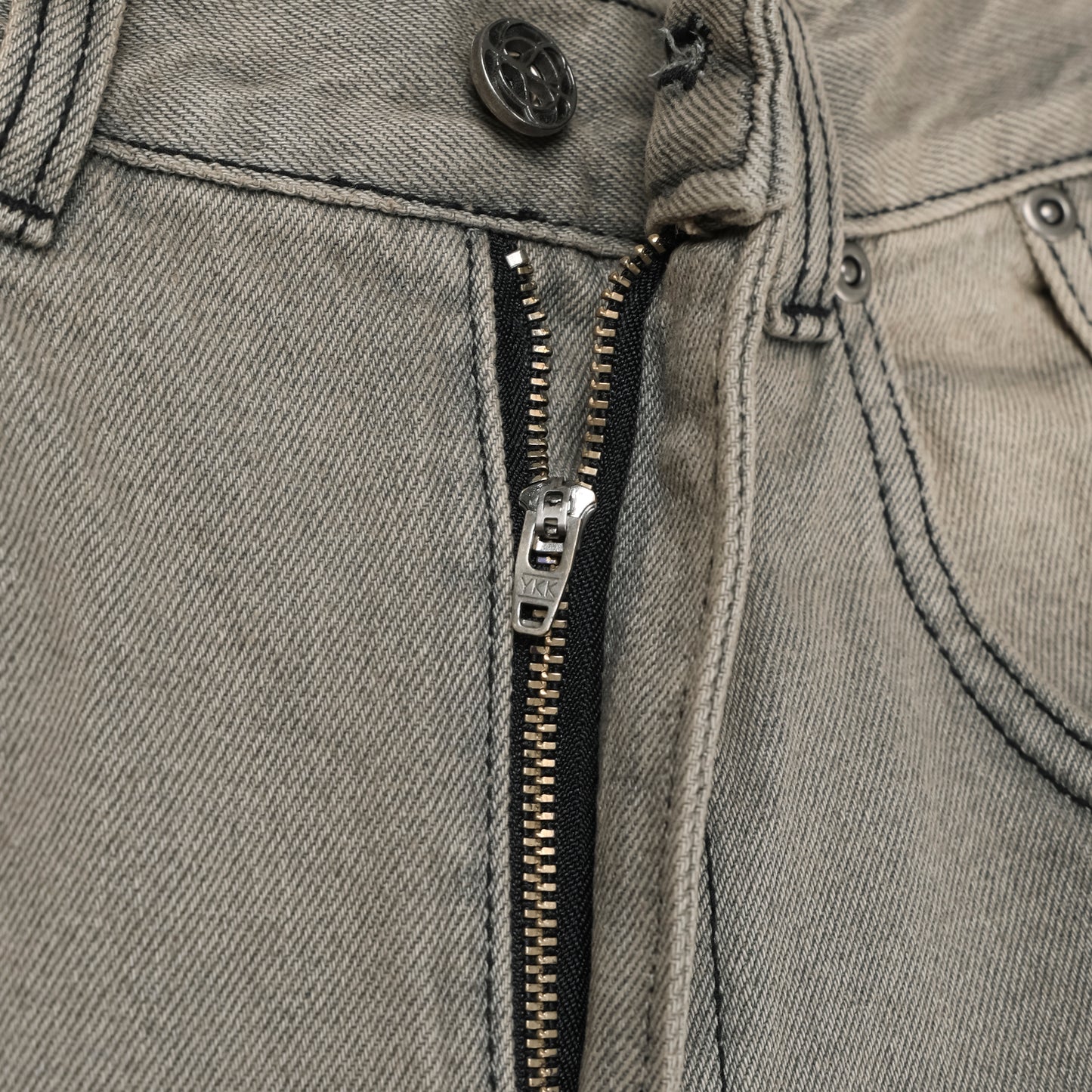 Double Belt Wide Denim