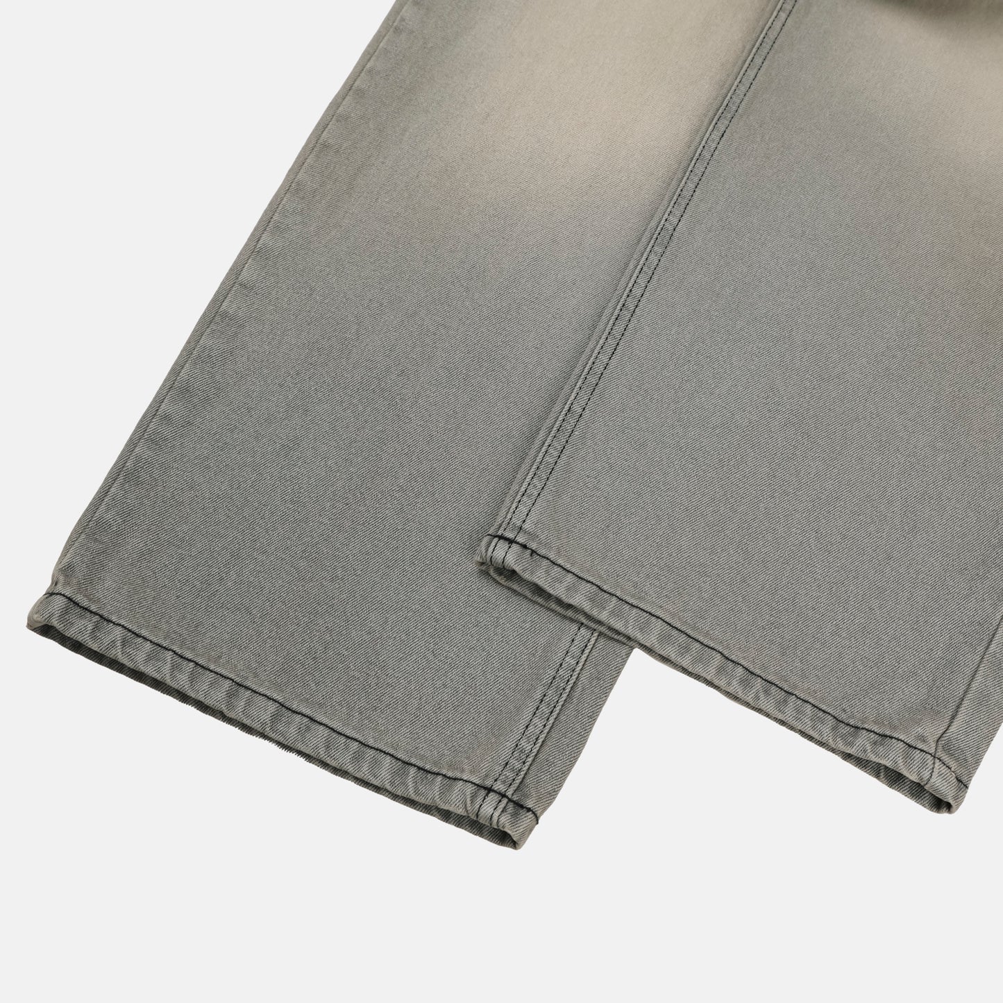 Double Belt Wide Denim
