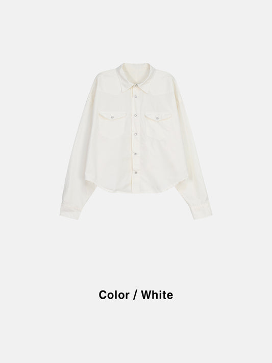 Cropped Western Shirts