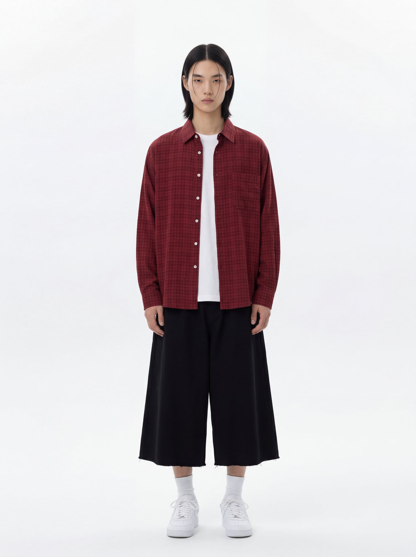 Muted Linen Check Shirt