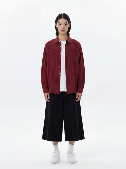 Muted Linen Check Shirt