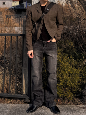 Lawrence Linen Collar Jacket