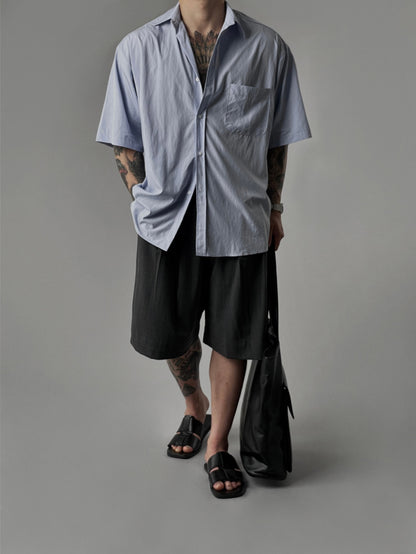 Airy Minimal Half Shirt