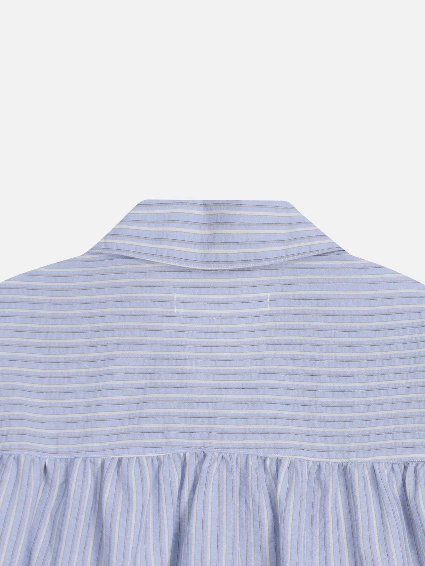 Pigment-Washed Nylon Shirt Jacket