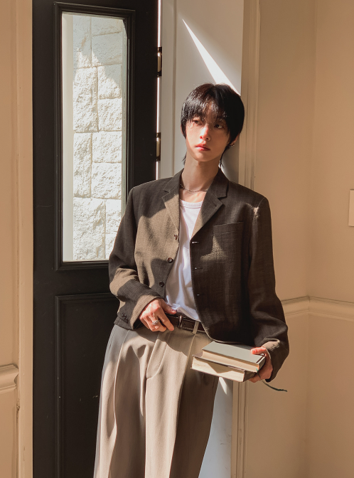 Lawrence Linen Collar Jacket