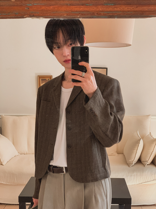 Lawrence Linen Collar Jacket