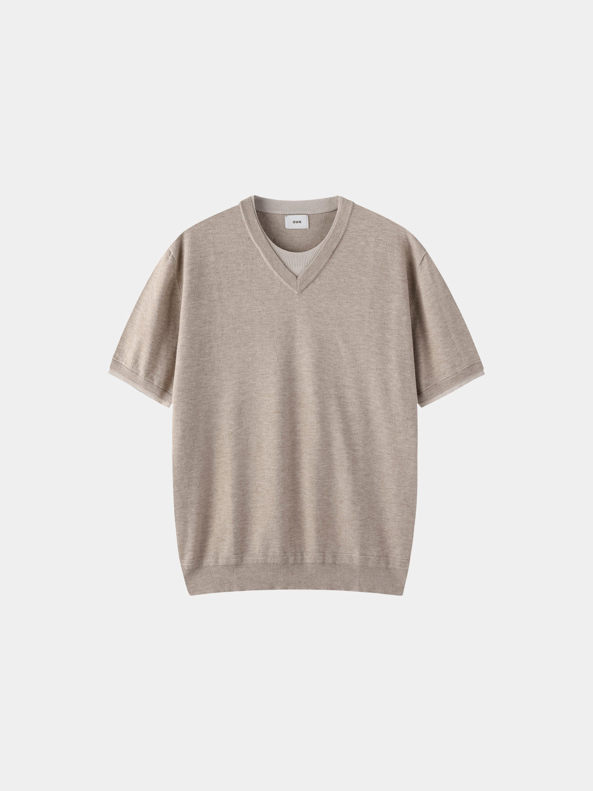 Pigment-Washed Nylon Shirt Jacket