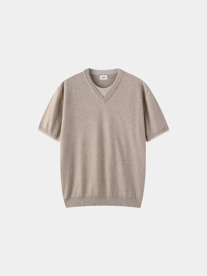 Pigment-Washed Nylon Shirt Jacket