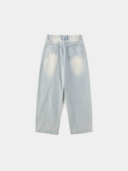 Puckered Wide Pants