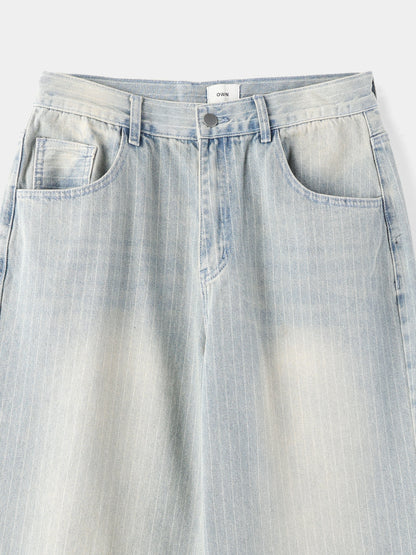 Puckered Wide Pants