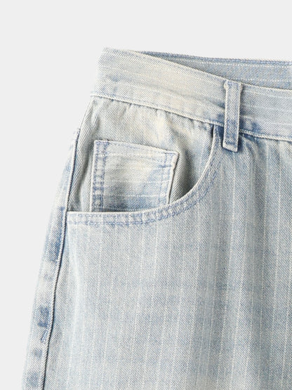 Puckered Wide Pants