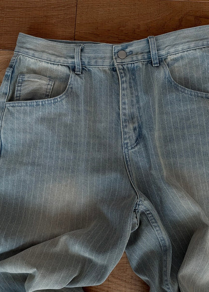 Puckered Wide Pants
