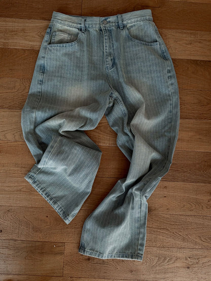 Puckered Wide Pants