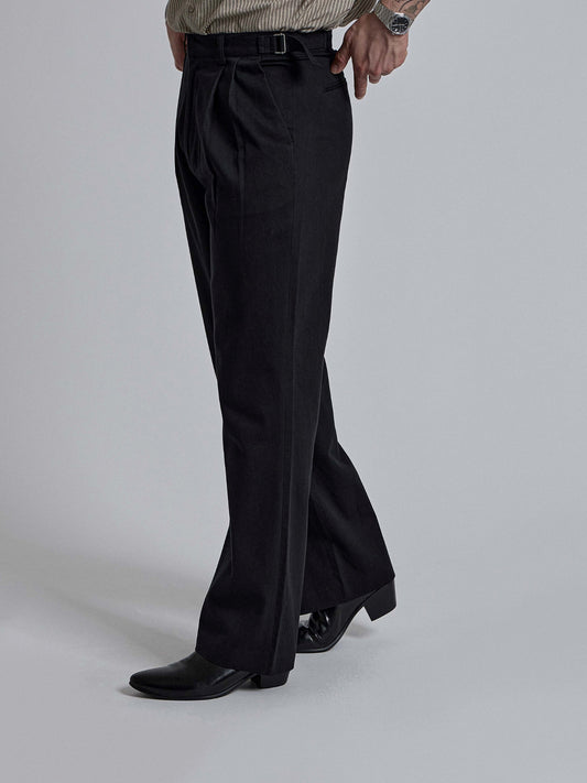 Puckered Wide Pants