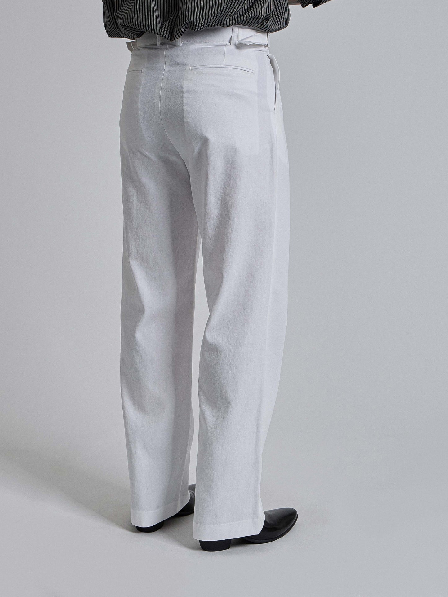 Puckered Wide Pants