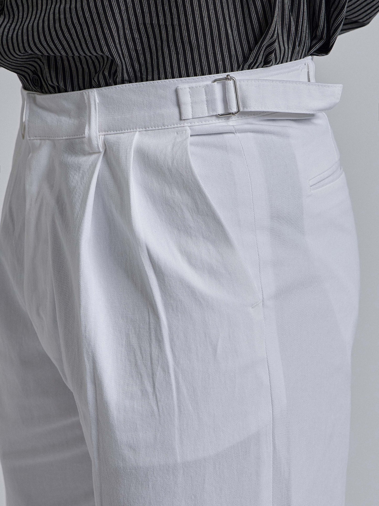 Puckered Wide Pants