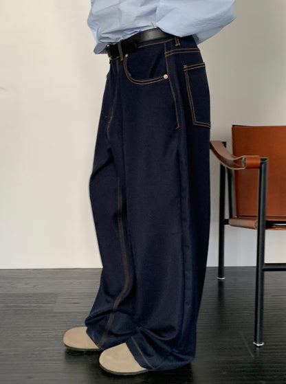 Span Curved Wide Denim
