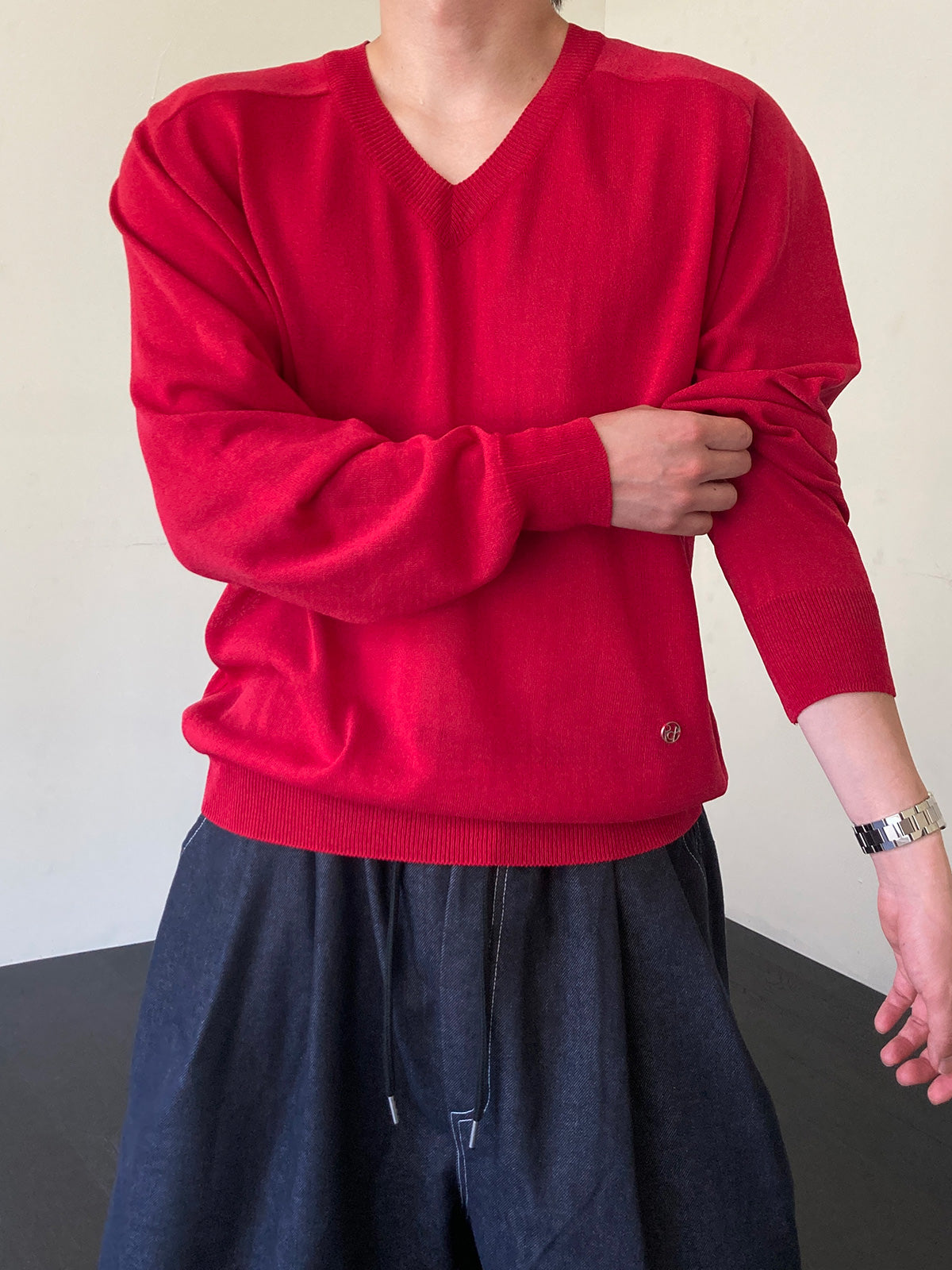 Pigment-Washed Nylon Shirt Jacket