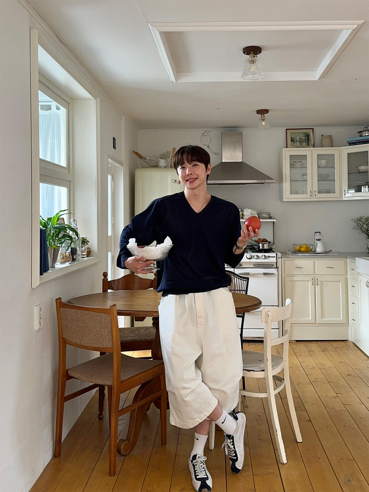 Pigment-Washed Nylon Shirt Jacket