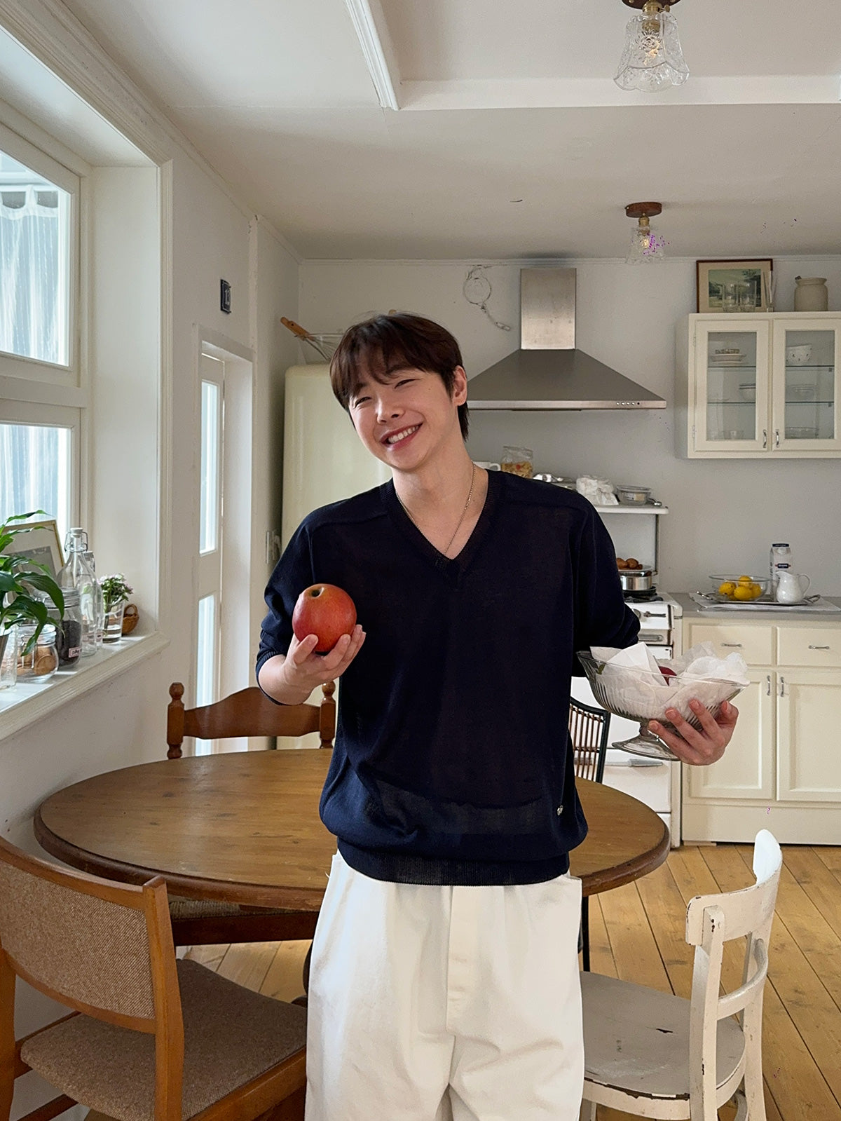 Pigment-Washed Nylon Shirt Jacket