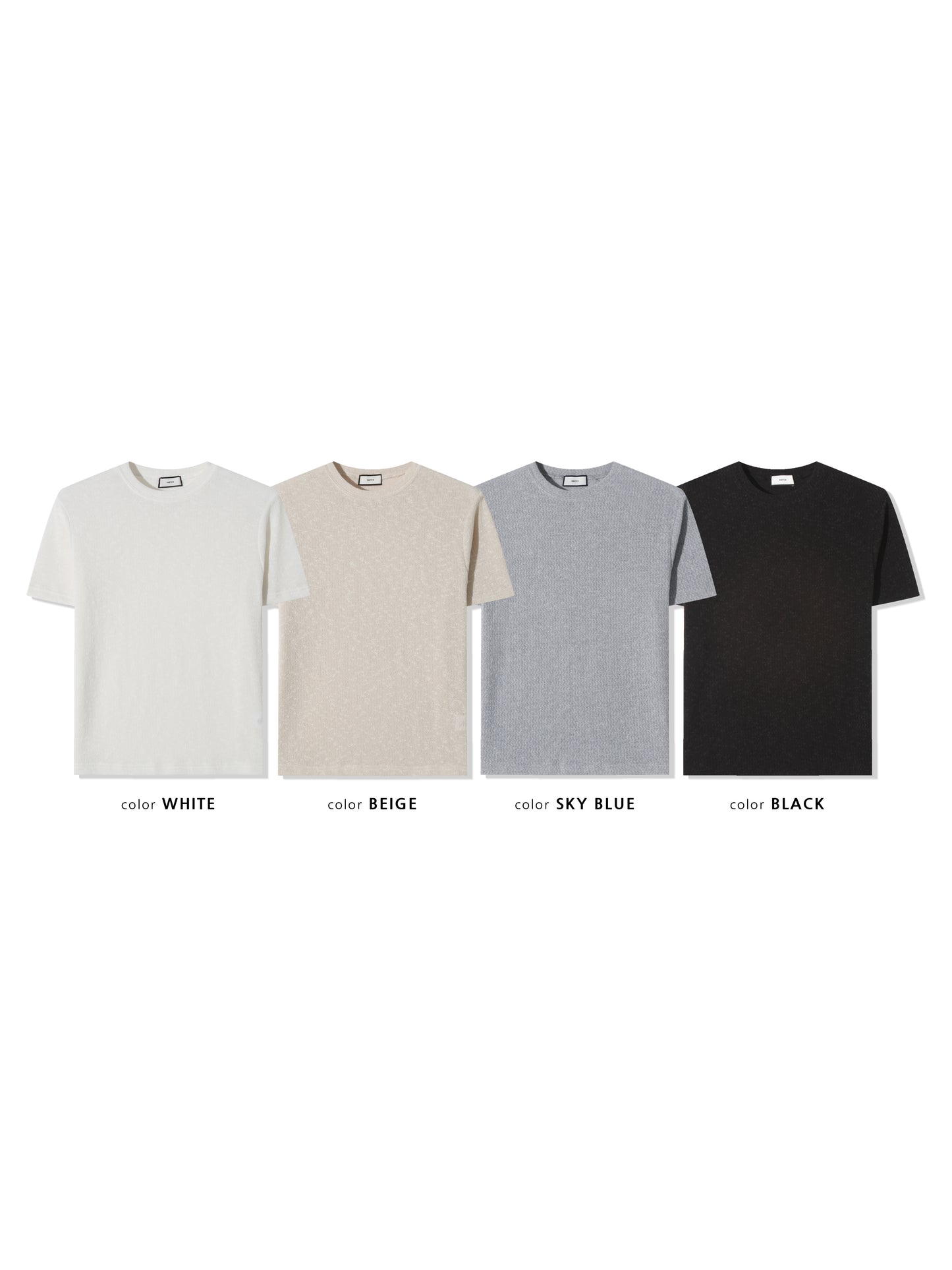 Soft Texture Basic T-Shirt