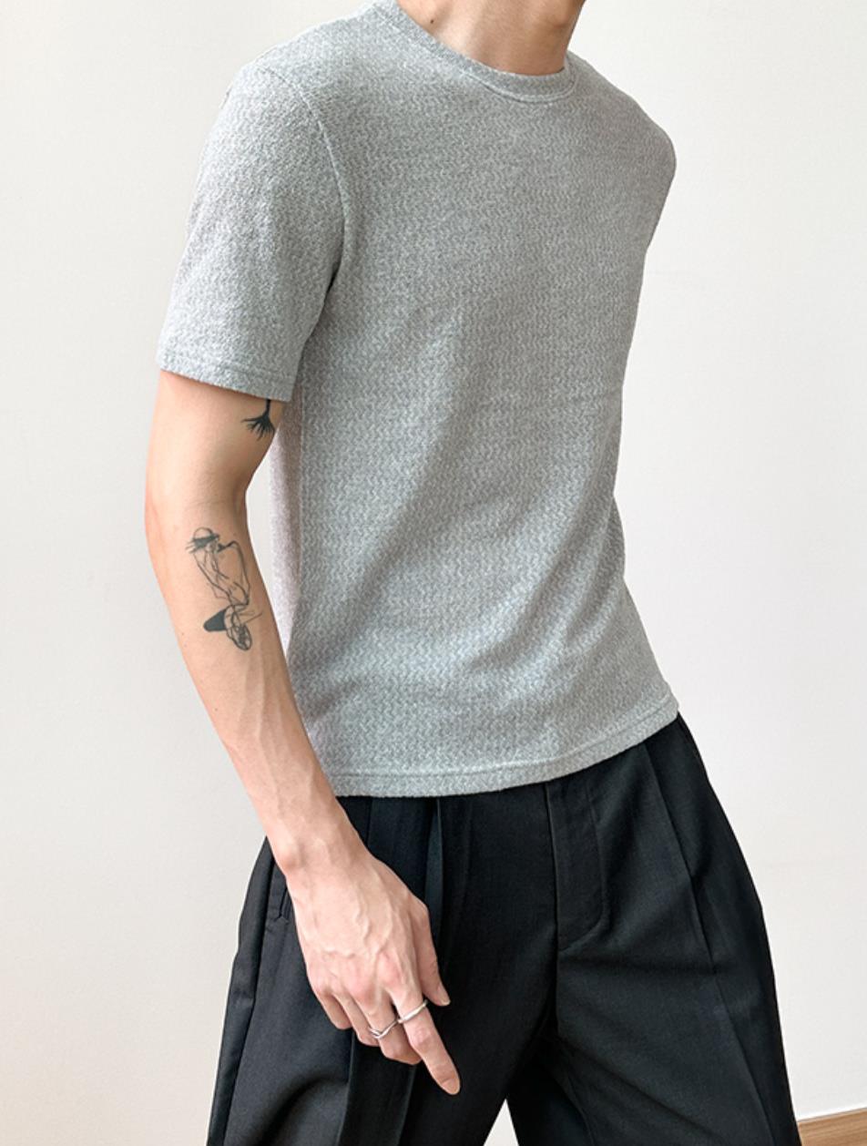 Soft Texture Basic T-Shirt
