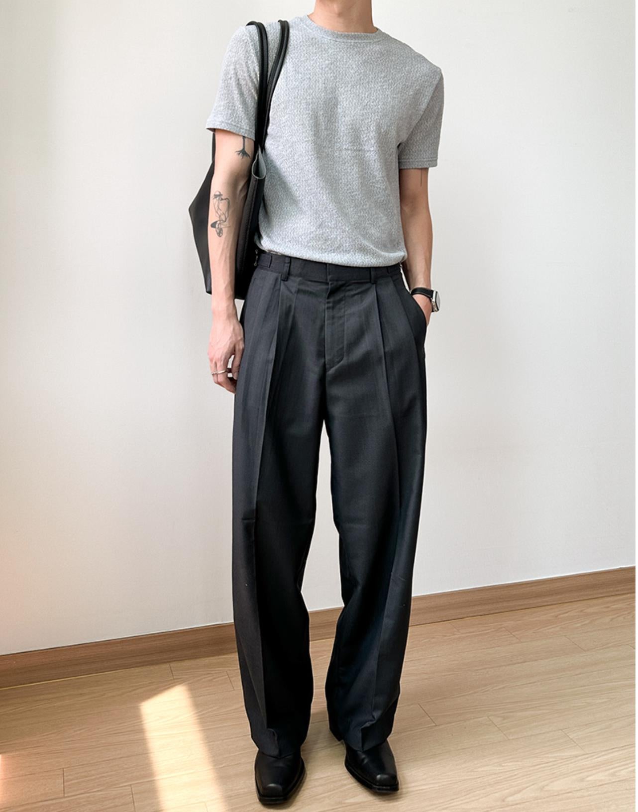 Soft Texture Basic T-Shirt