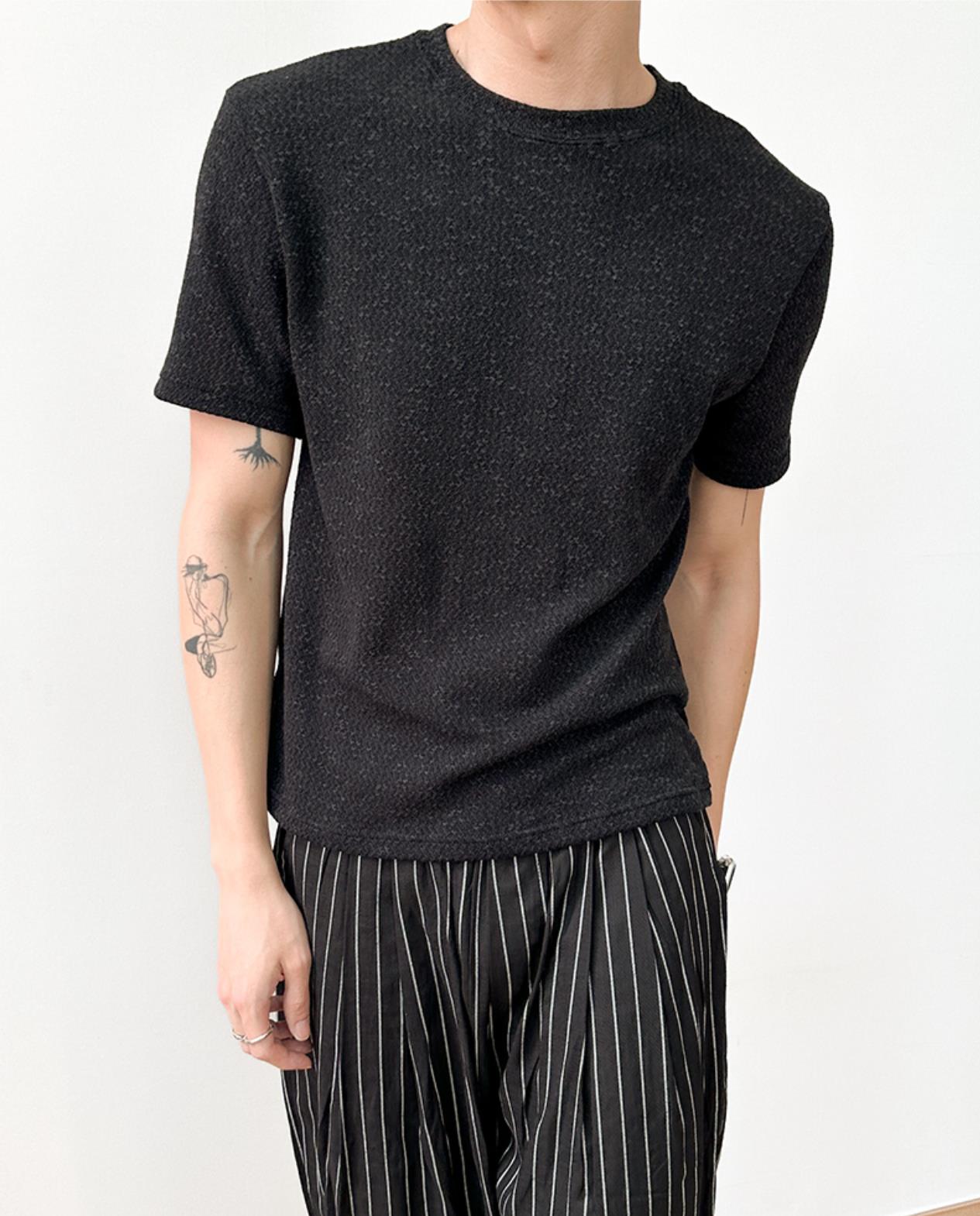 Soft Texture Basic T-Shirt