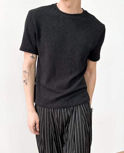 Soft Texture Basic T-Shirt