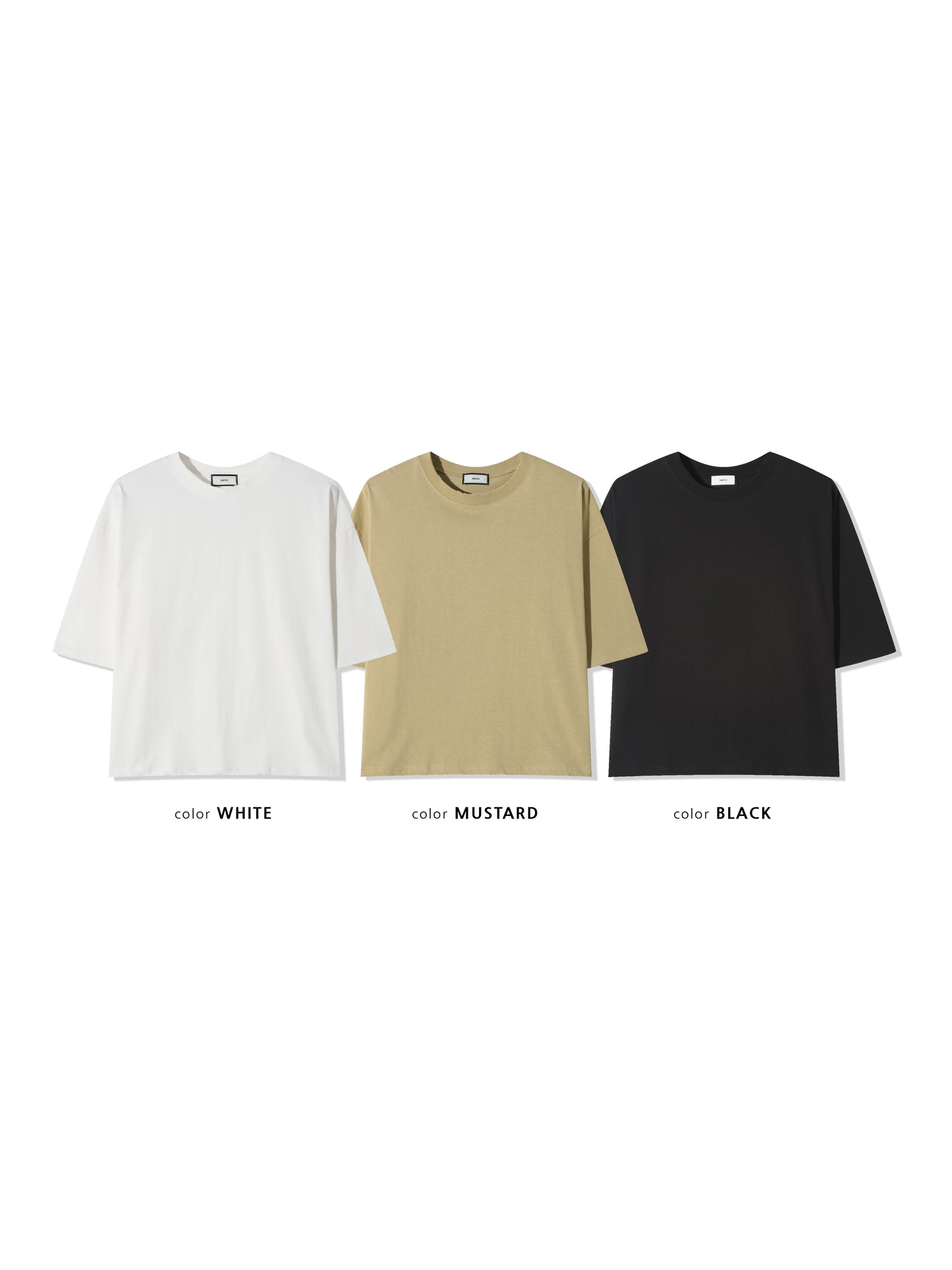Raw Edge Oversized T-Shirt