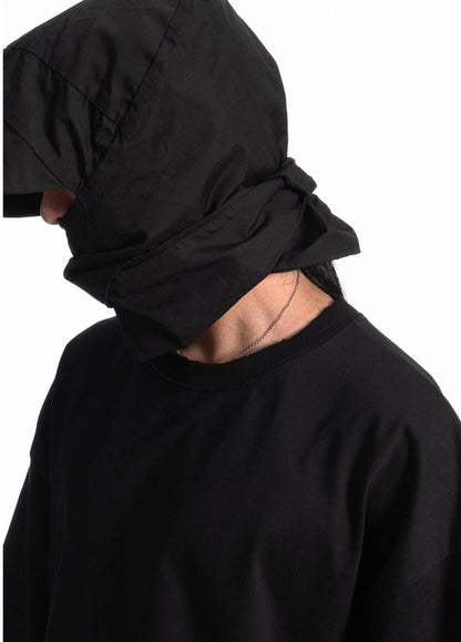 Raw Edge Oversized T-Shirt