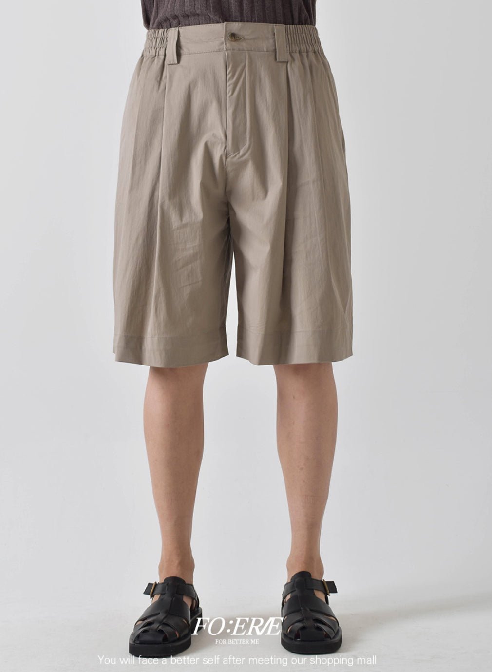 Urban Half Wide Banding Shorts