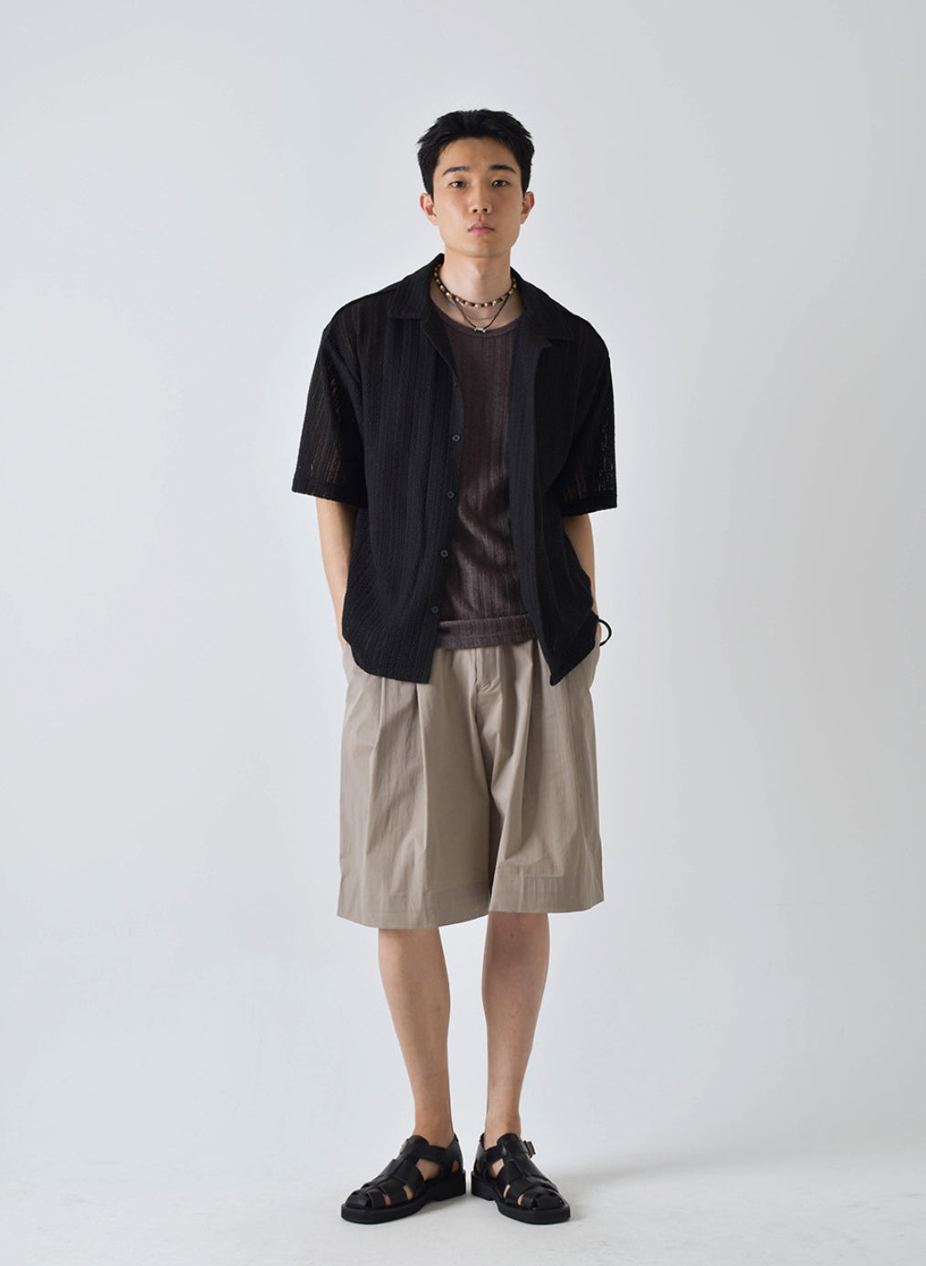 Urban Half Wide Banding Shorts