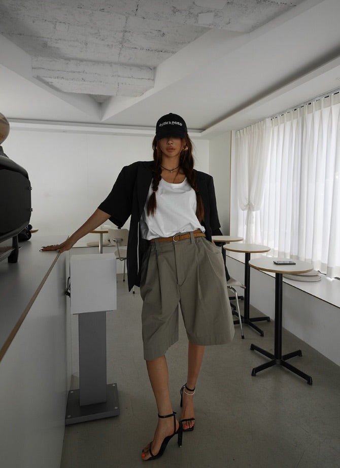 Urban Half Wide Banding Shorts